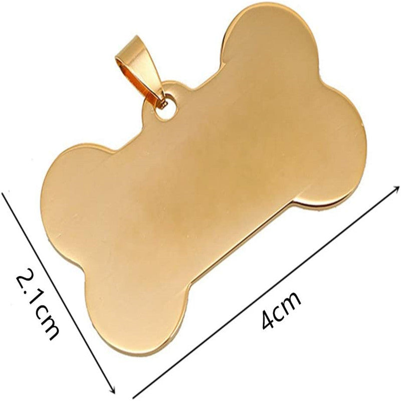 Collar Hueso Plateado
