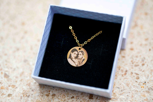 Collar Redondo Plateado