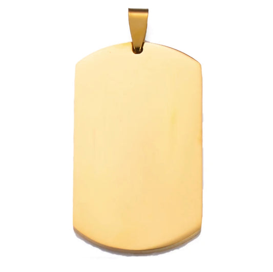 Collar Medalla Dorada