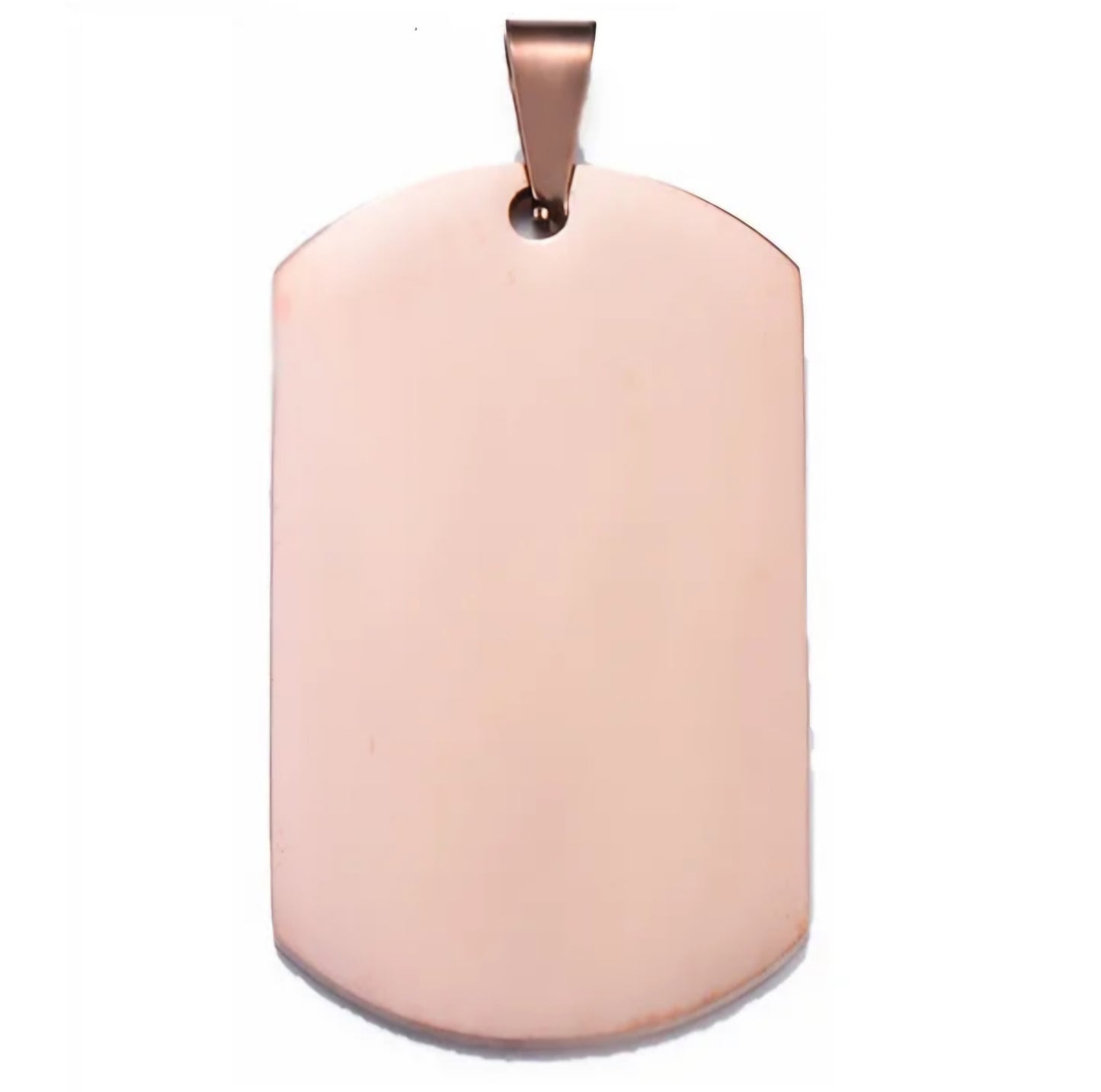 Collar Medalla Oro-Rosa