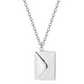 Collar Sobre Plateado