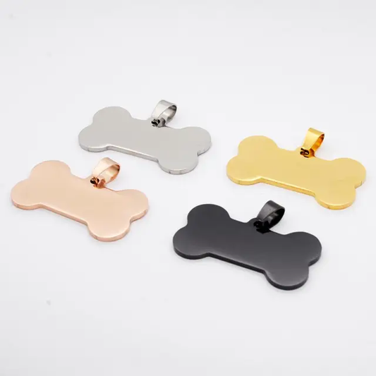 Collar Hueso Azul