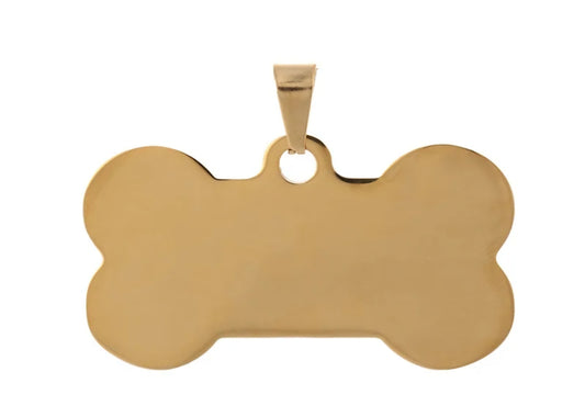 Collar Hueso Dorado